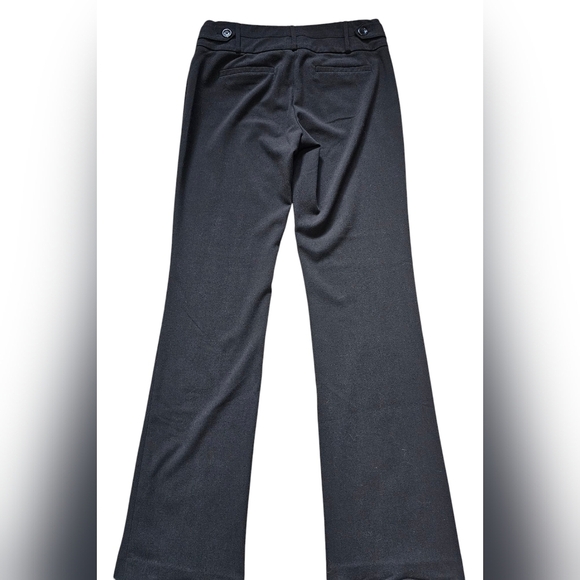 Maurices Black Flared Slacks, "I Am Smart" style. Size 3/4R - Picture 3 of 9